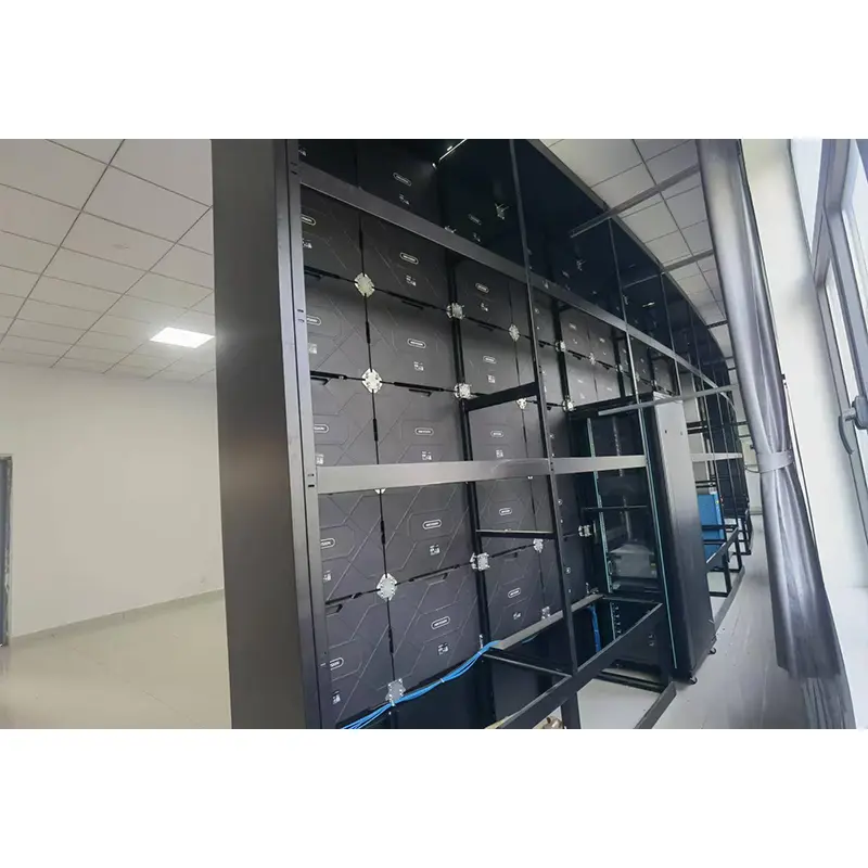 LED pantaila kurbatuaren armairu mugikorra